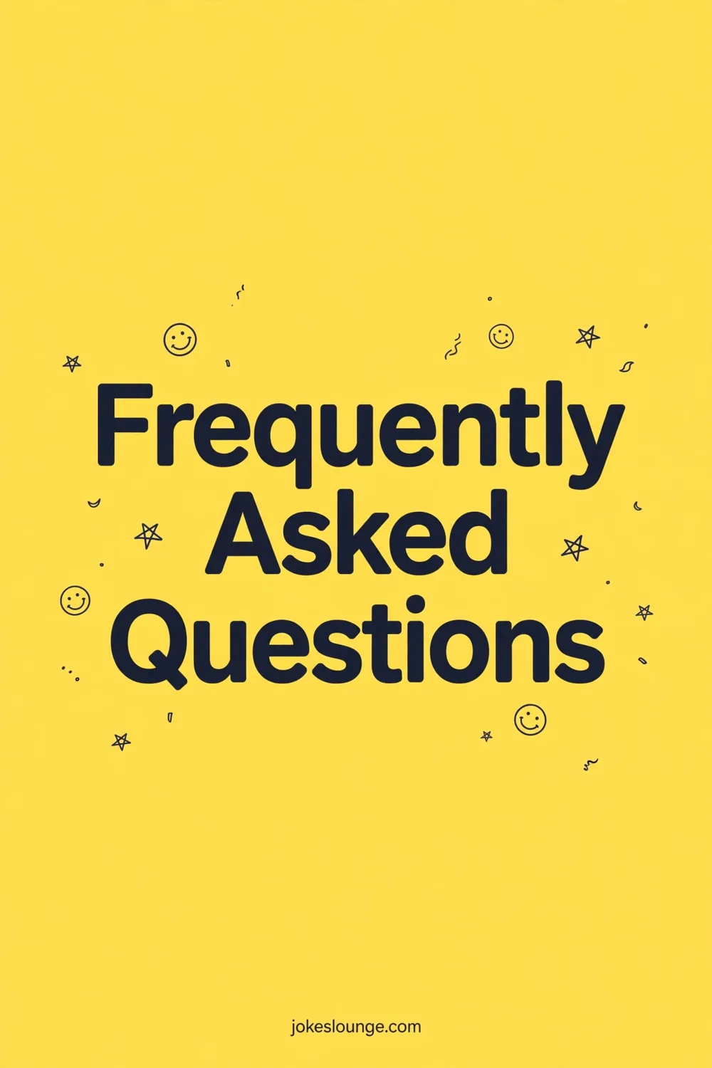 Frequently Asked Questions - funny illustration