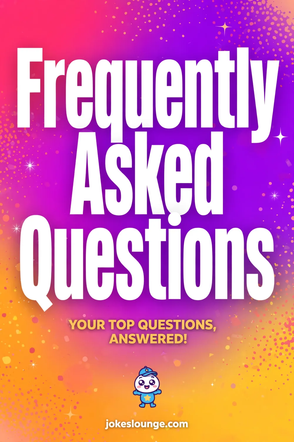 Frequently Asked Questions - funny illustration