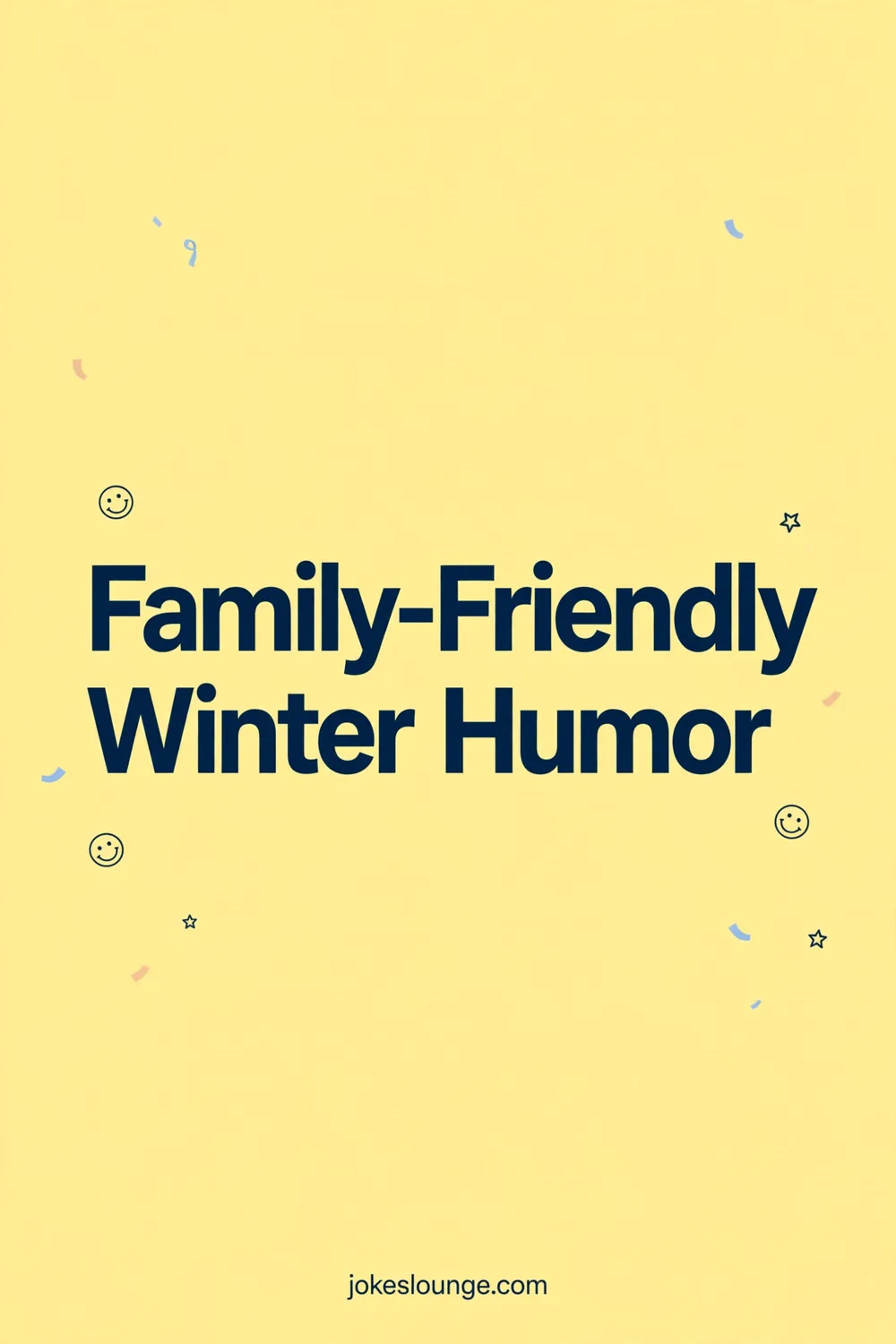 Family-Friendly Winter Humor - funny illustration