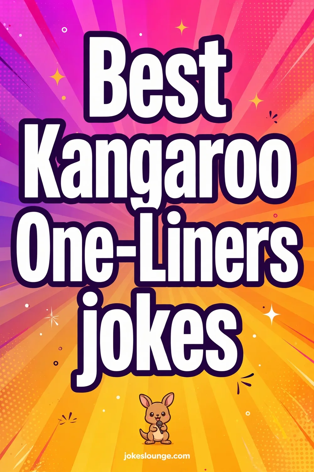 Best Kangaroo One-Liners jokes - funny illustration
