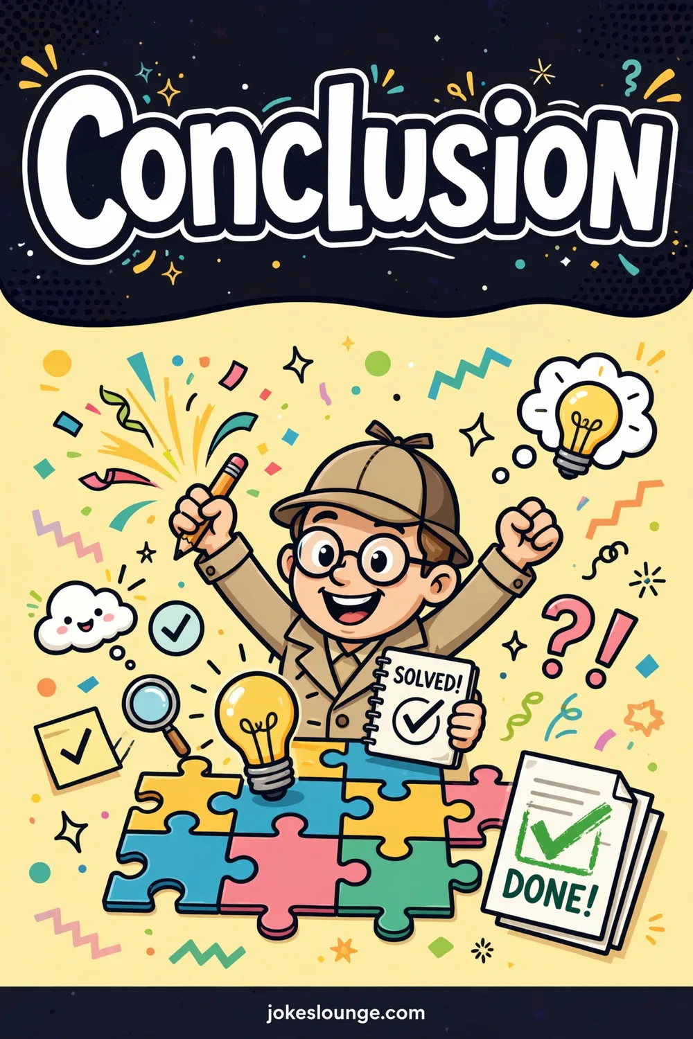 Conclusion - funny illustration