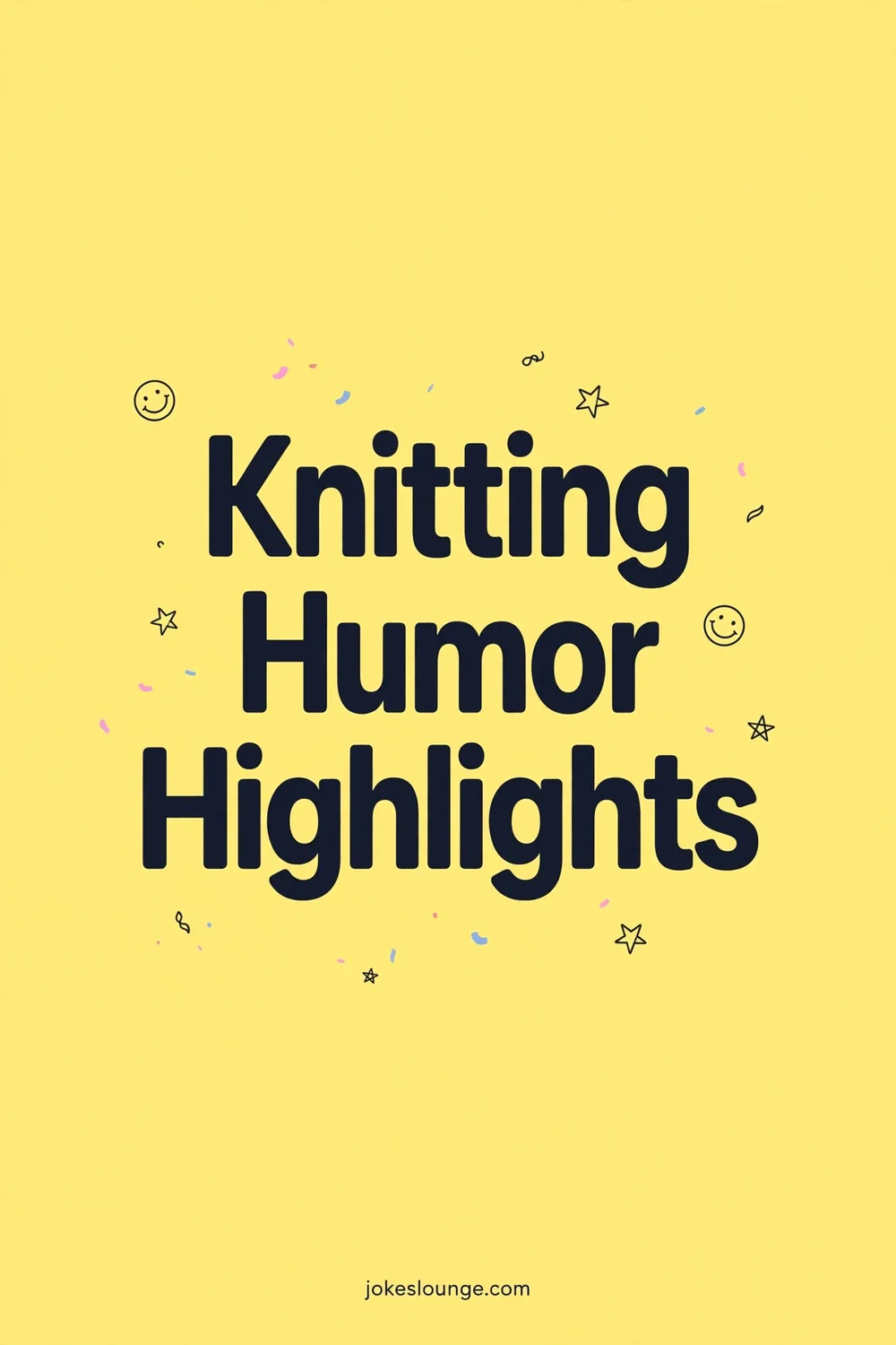 Knitting Humor Highlights - funny illustration