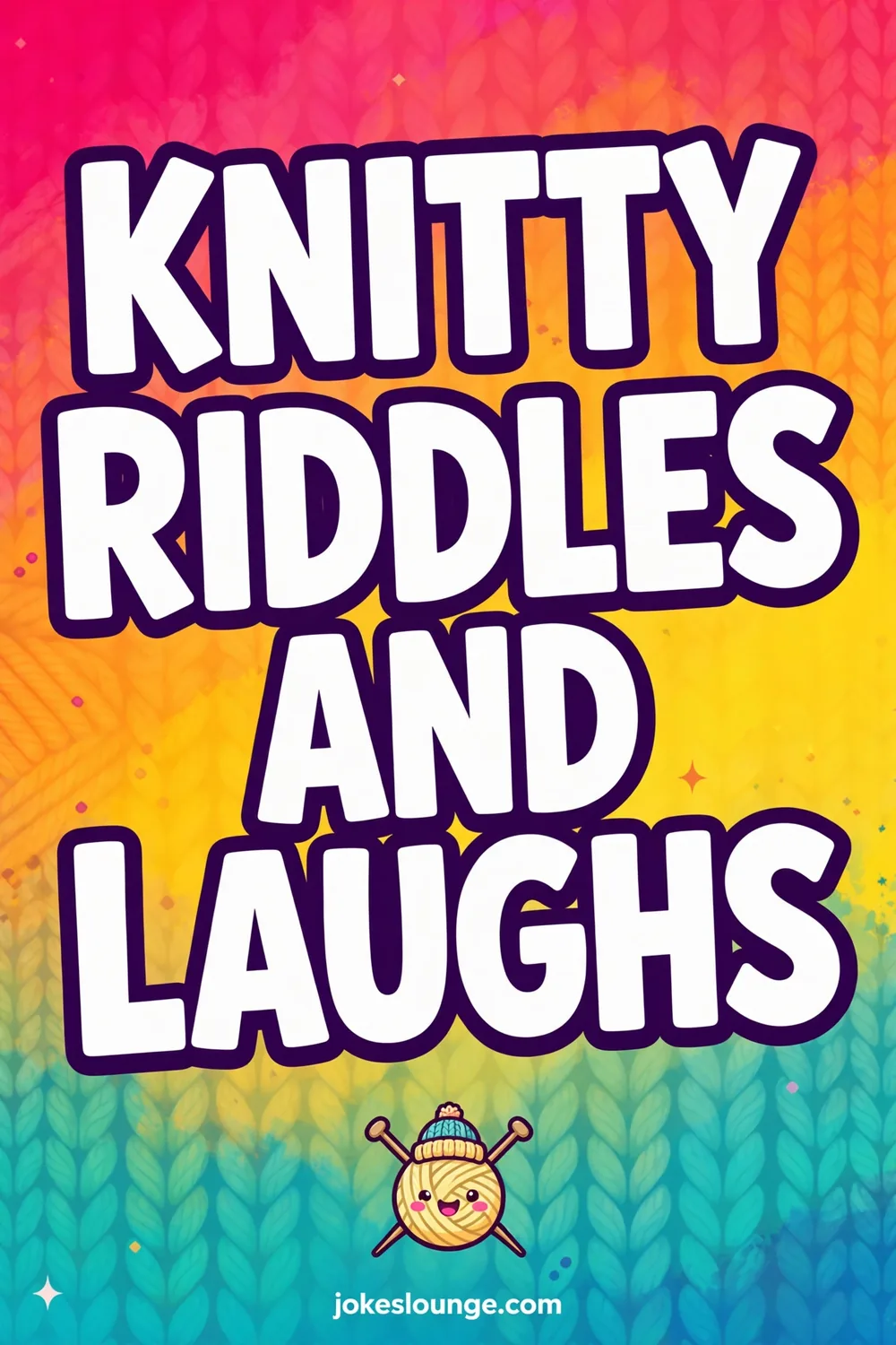 Knitty Riddles and Laughs - funny illustration