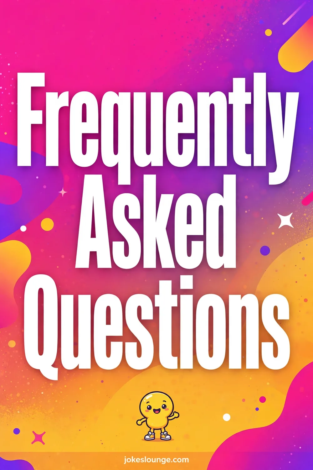 Frequently Asked Questions - funny illustration