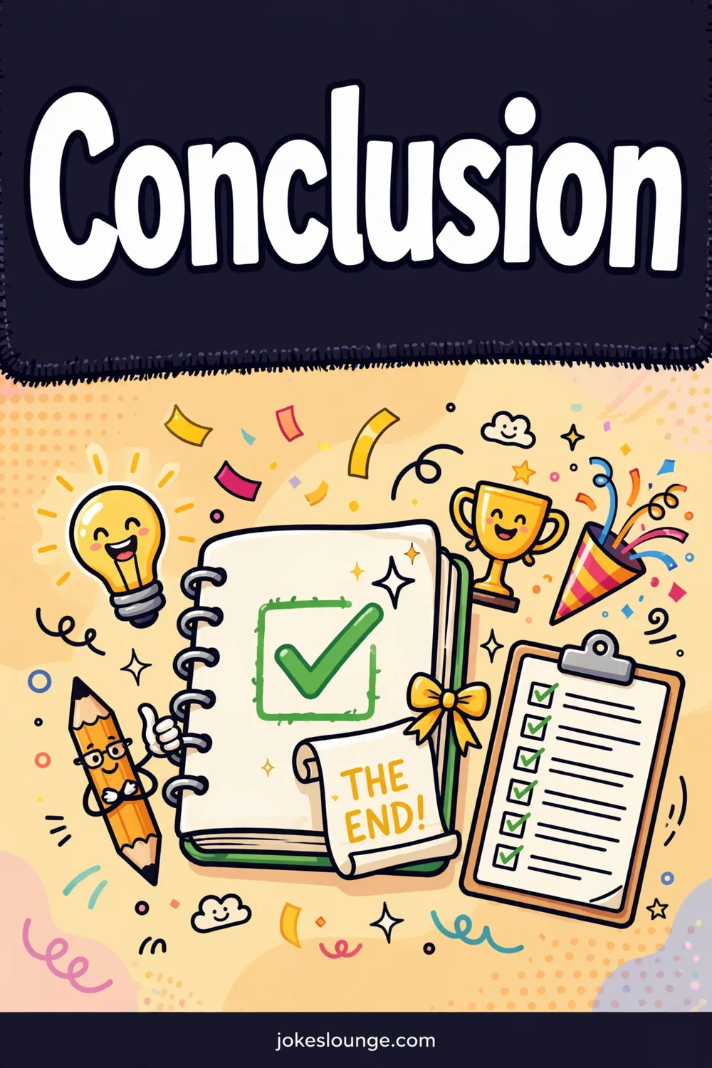 Conclusion - funny illustration