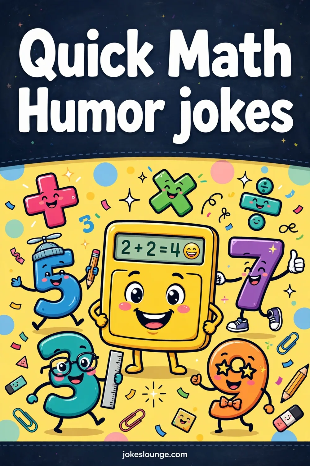 Get Your Mind Buzzing with Math Puns and Jokes! - funny illustration