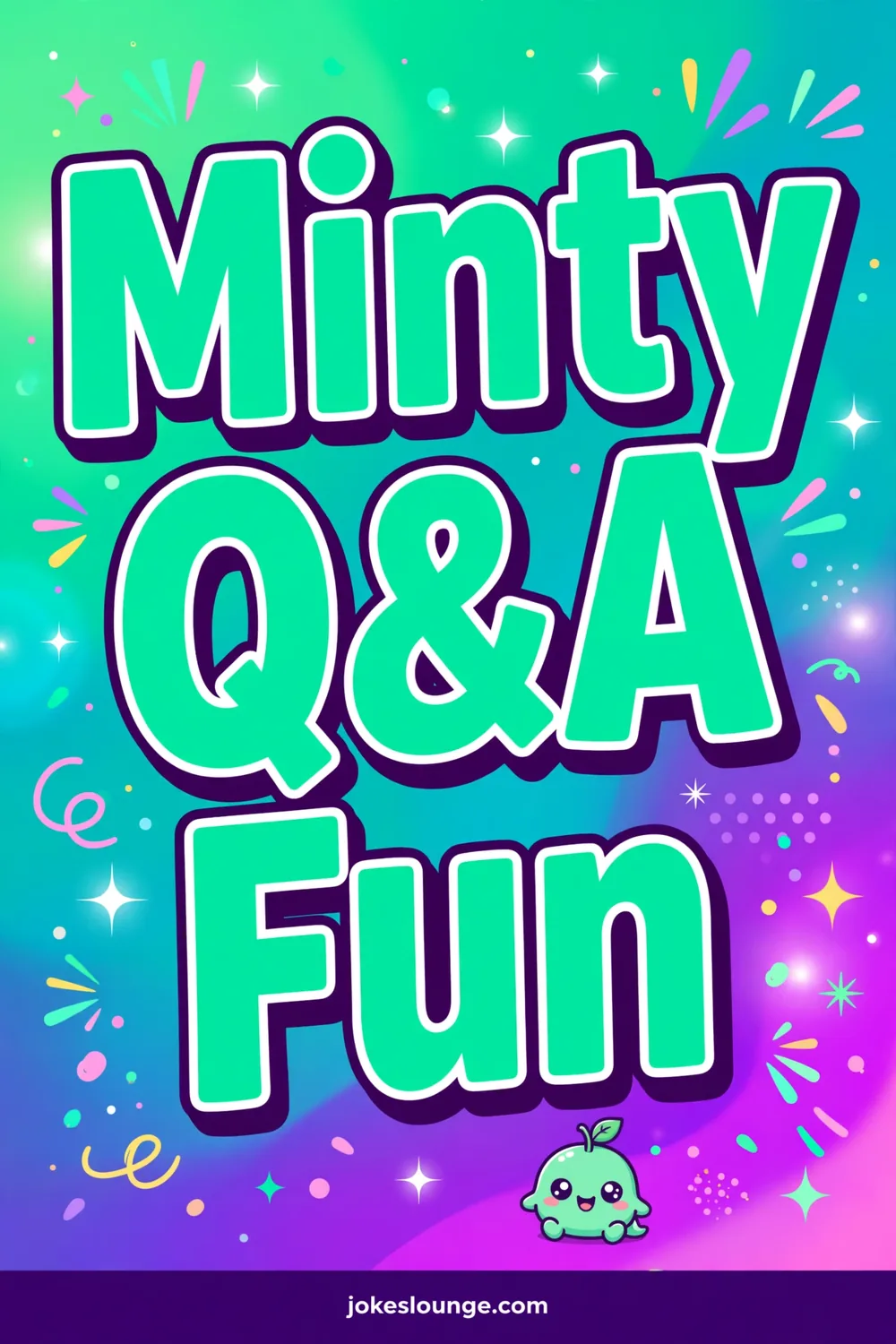 Minty Q&A Fun - funny illustration