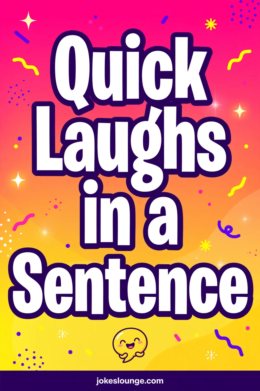 Quick Laughs in a Sentence - funny illustration