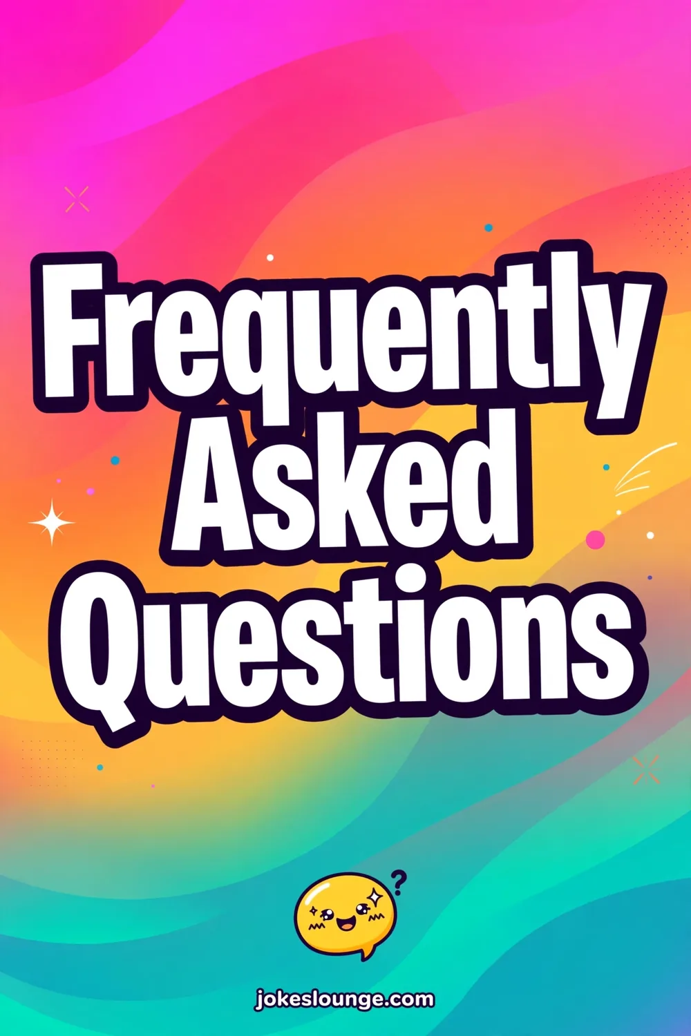 Frequently Asked Questions - funny illustration