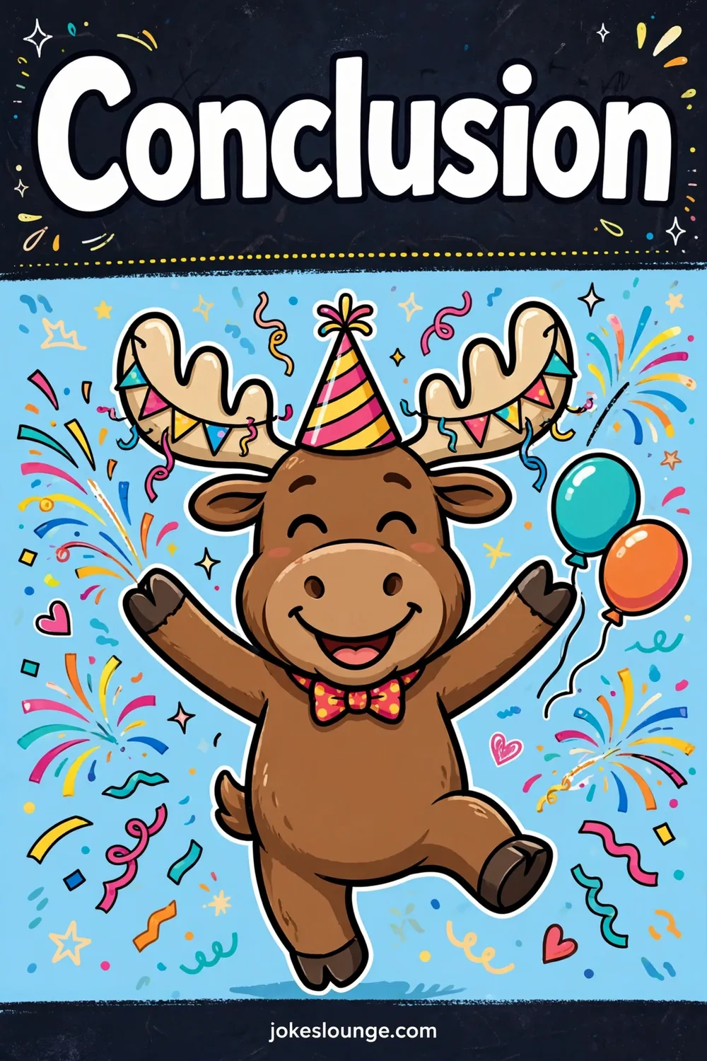 Conclusion - funny illustration