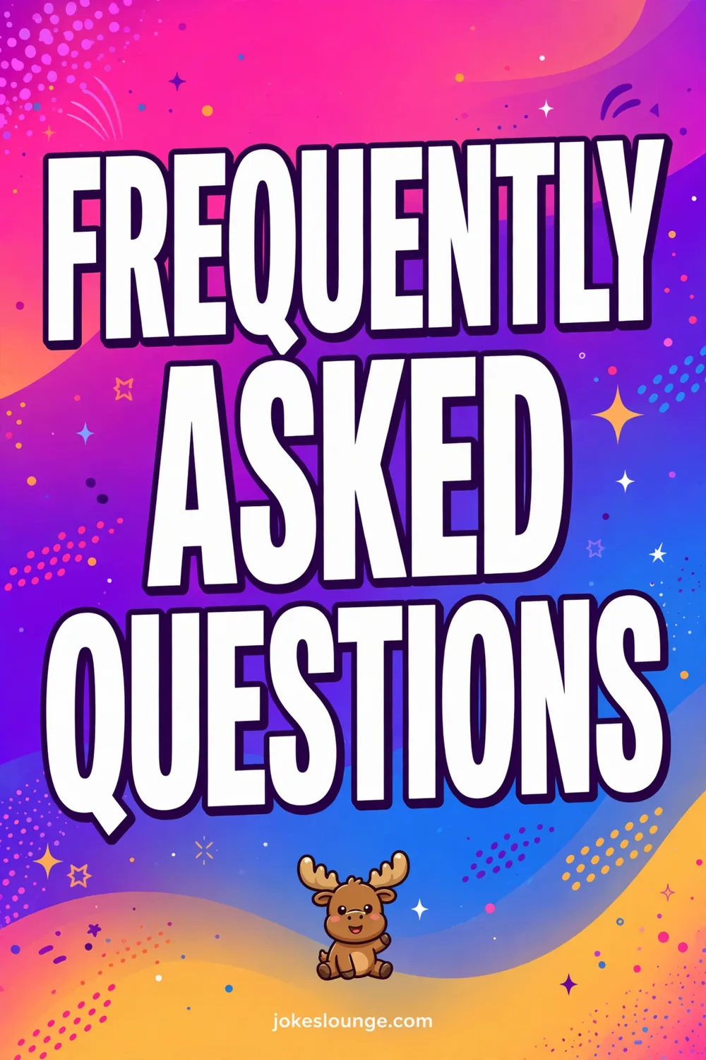 Frequently Asked Questions - funny illustration