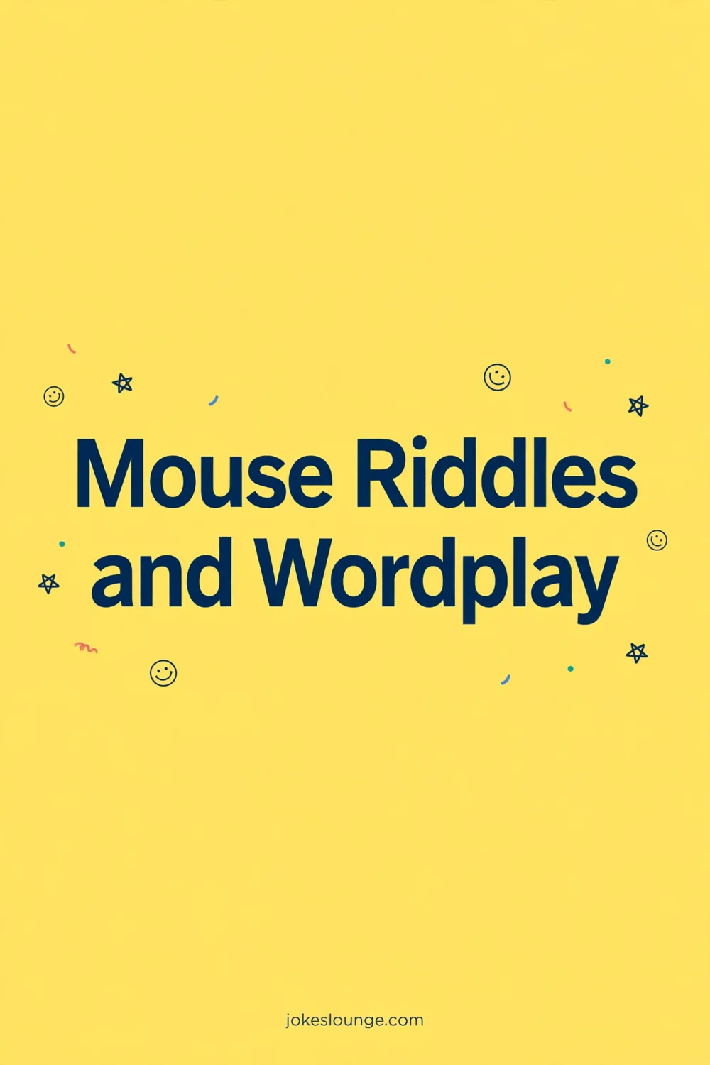 Mouse Riddles and Wordplay - funny illustration