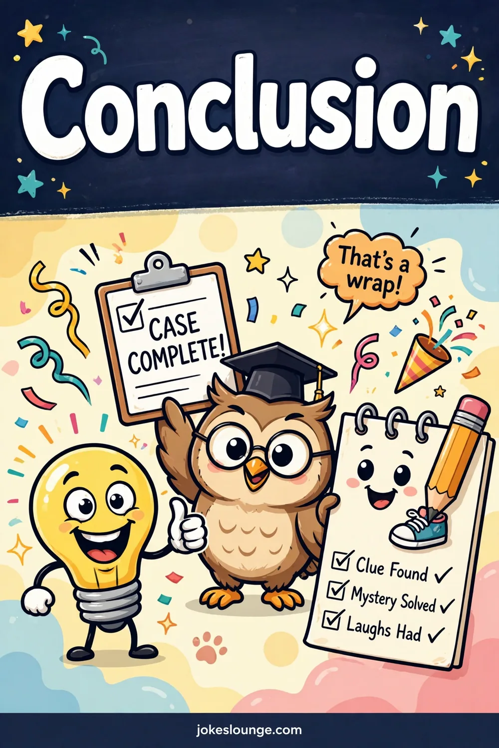 Conclusion - funny illustration