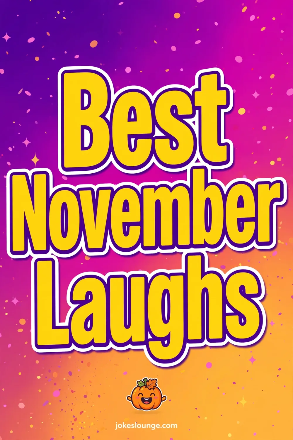 Best November Laughs - funny illustration