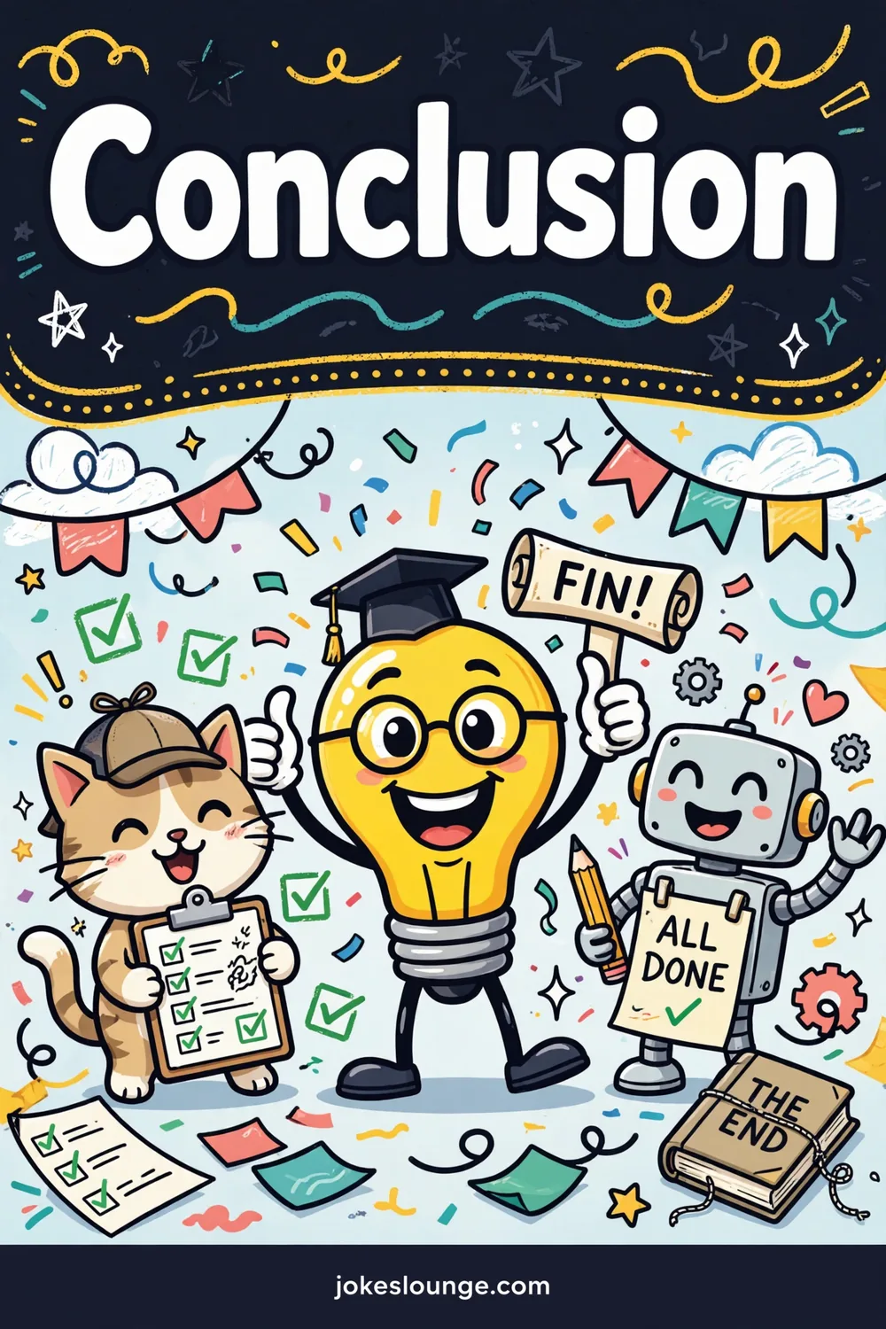 Conclusion - funny illustration