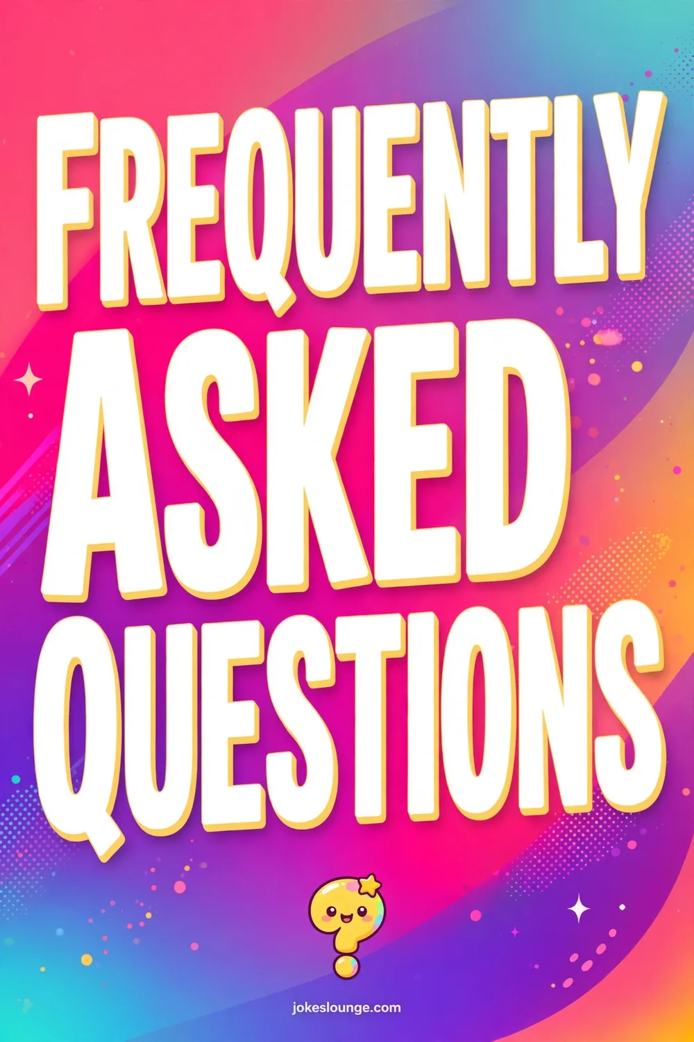 Frequently Asked Questions - funny illustration