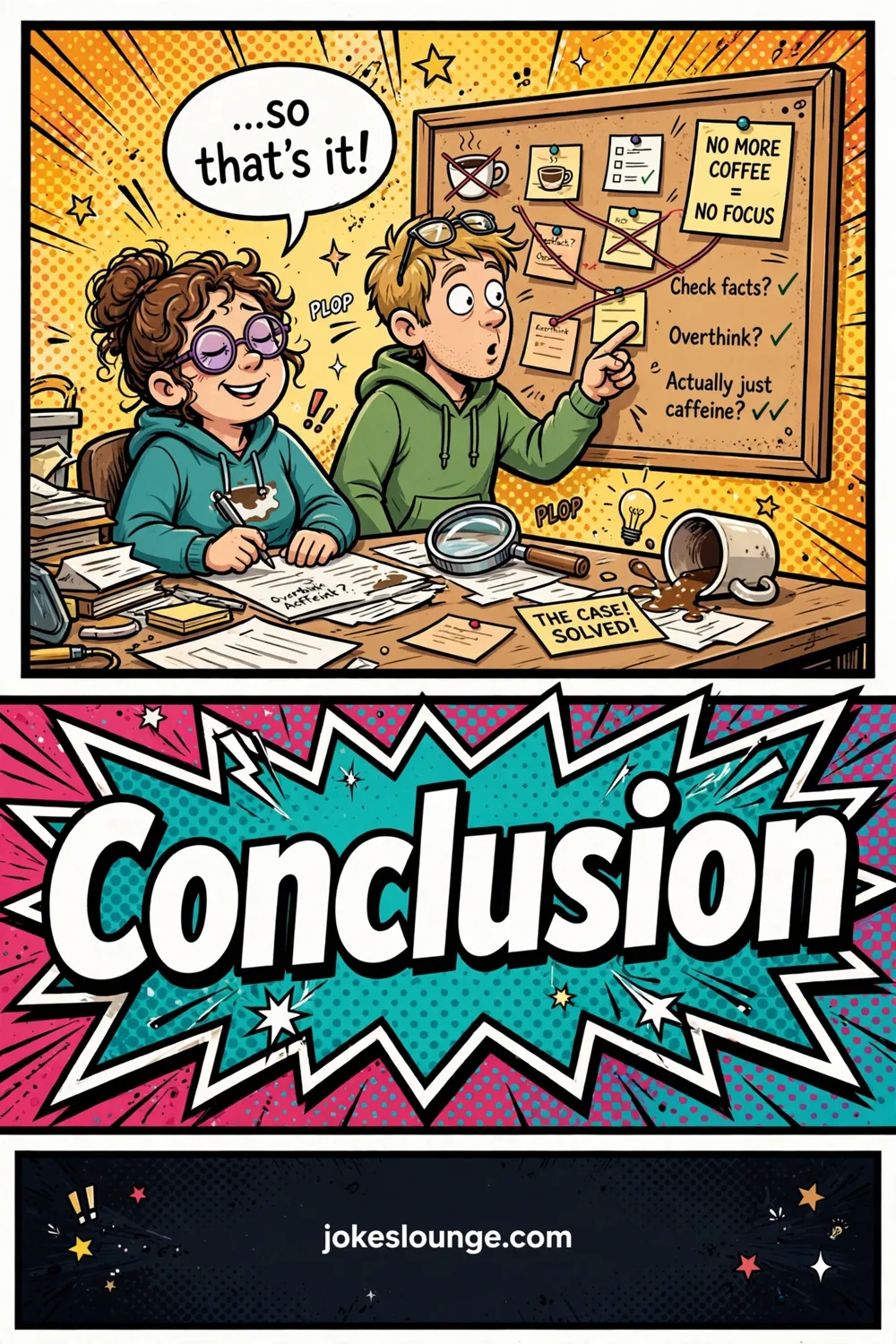 Conclusion - funny illustration
