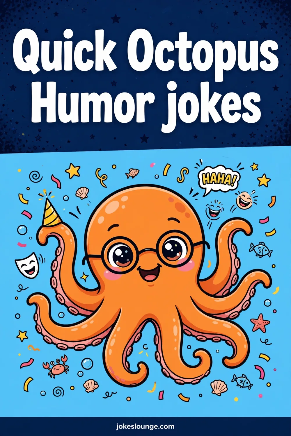 Dive Deep into Fun with Octopus Puns and Jokes! - funny illustration