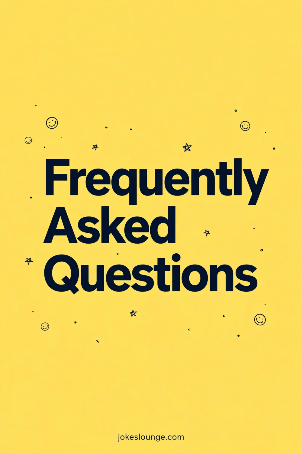Frequently Asked Questions - funny illustration