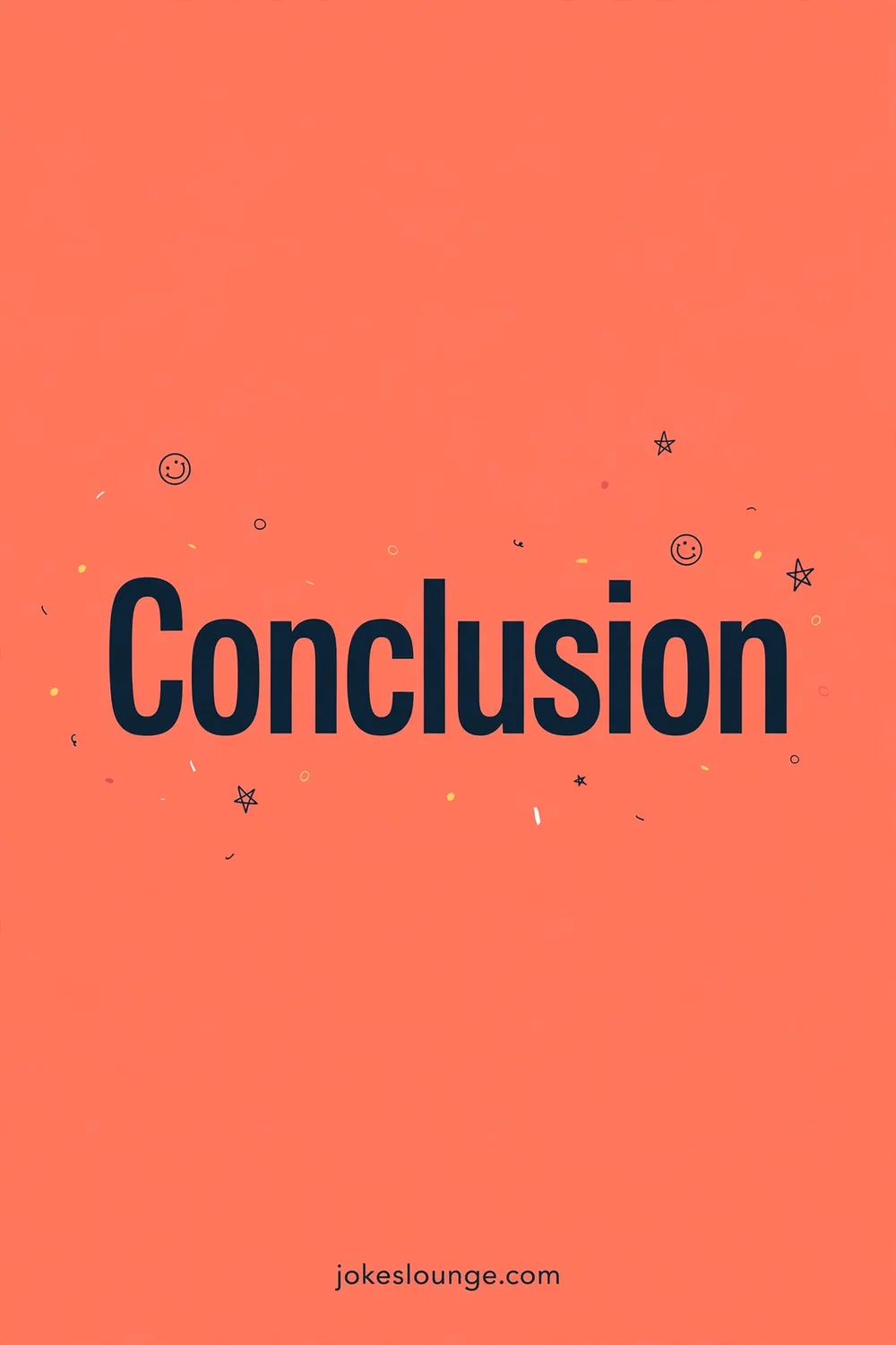Conclusion - funny illustration