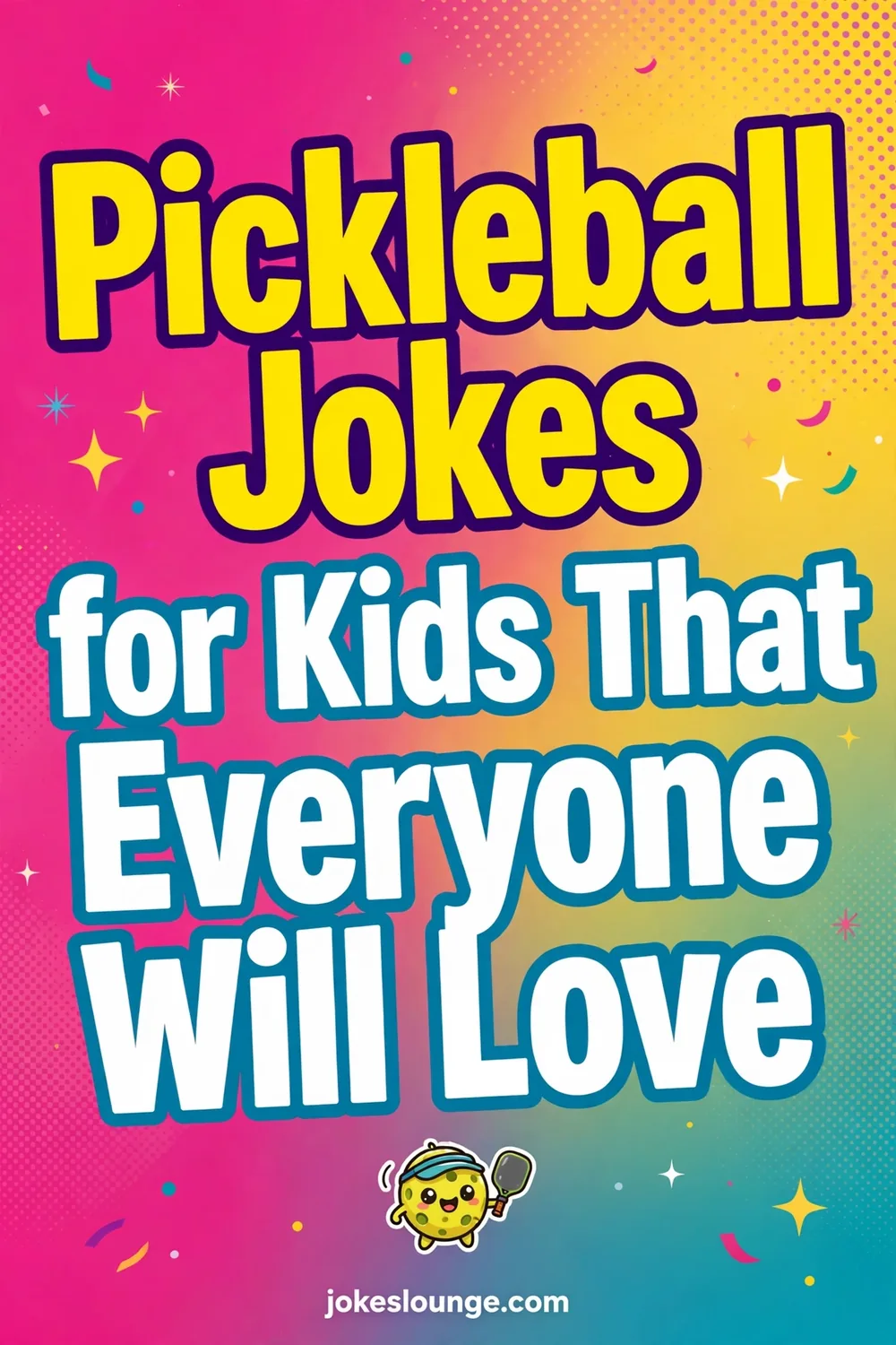 Pickleball Jokes for Kids That Everyone Will Love ???????????? - funny illustration