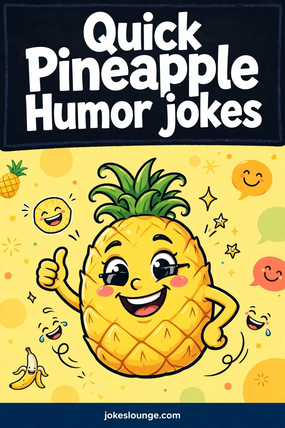 Sweeten Your Day with Pineapple Puns and Jokes! - funny illustration