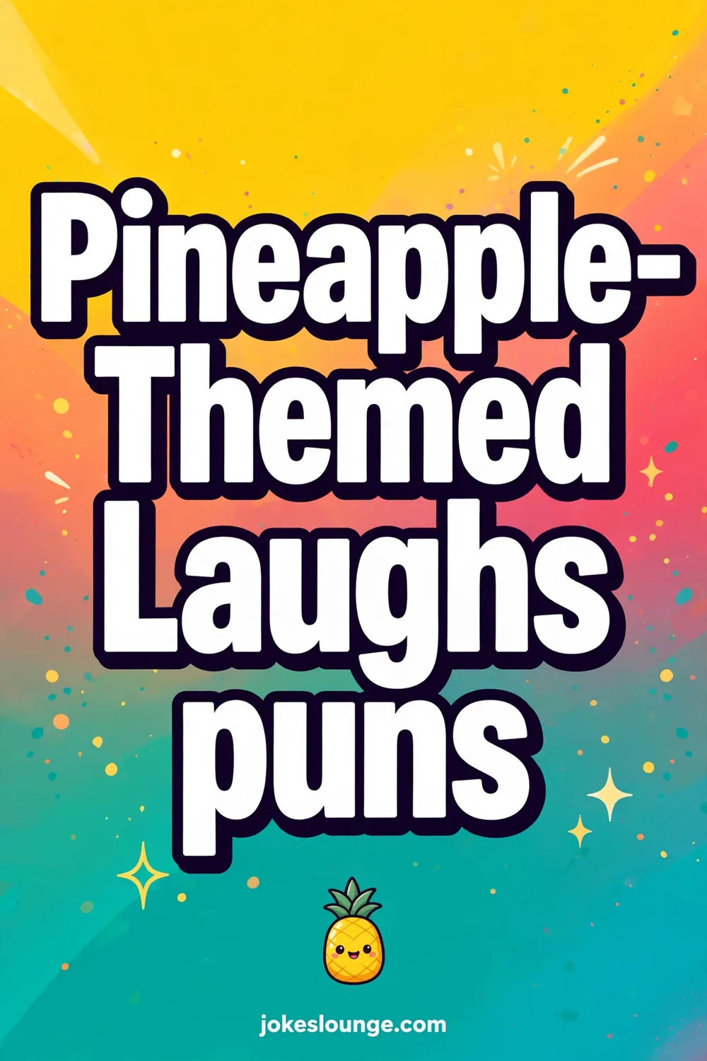 Quick Pineapple Punchlines - funny illustration