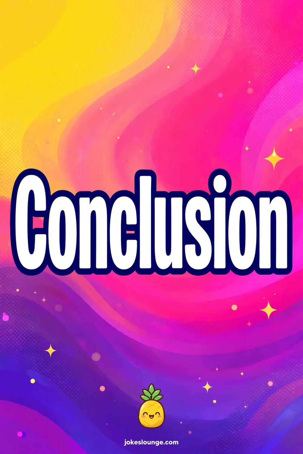 Conclusion - funny illustration