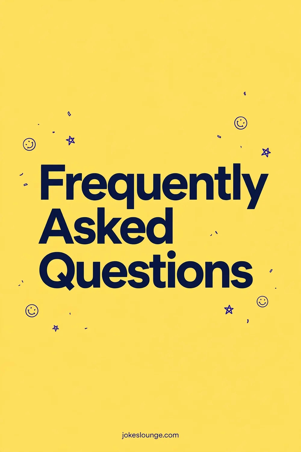 Frequently Asked Questions - funny illustration
