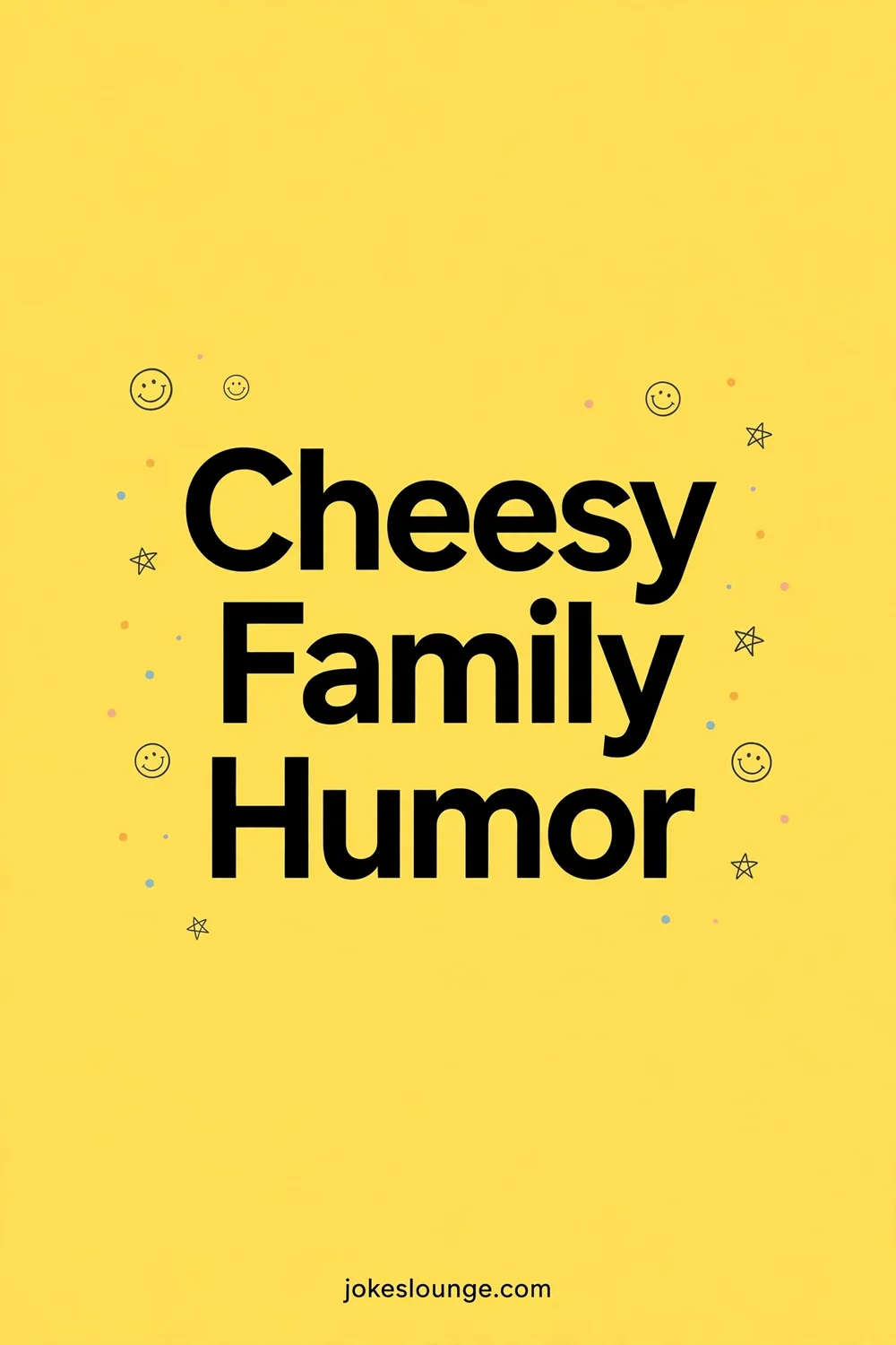 Cheesy Family Humor - funny illustration