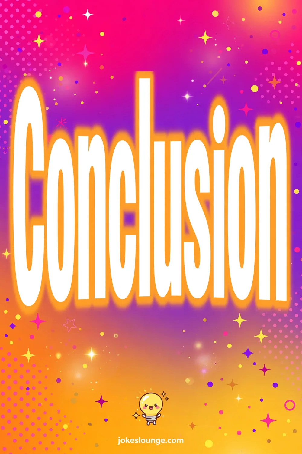 Conclusion - funny illustration
