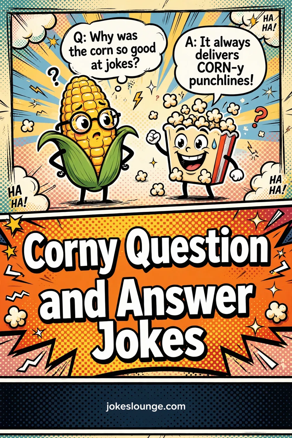 Popcorn Puns for Instagram Posts - funny illustration