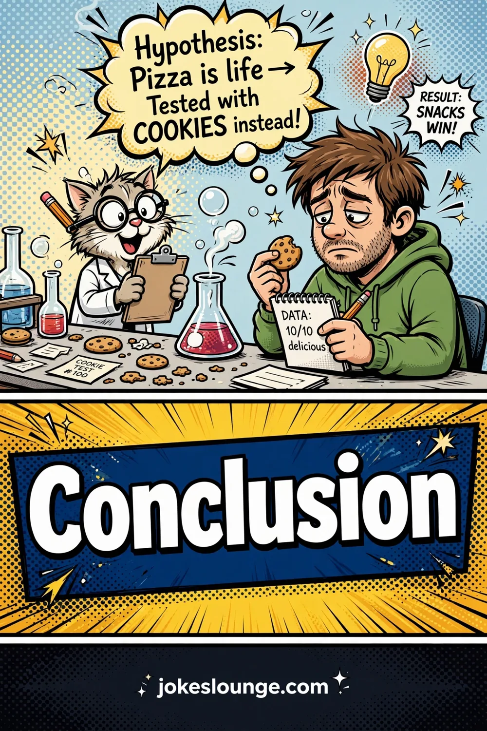 Conclusion - funny illustration