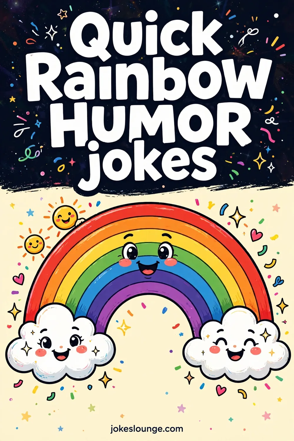 Brighten Your Day with Rainbow Puns and Jokes! - funny illustration