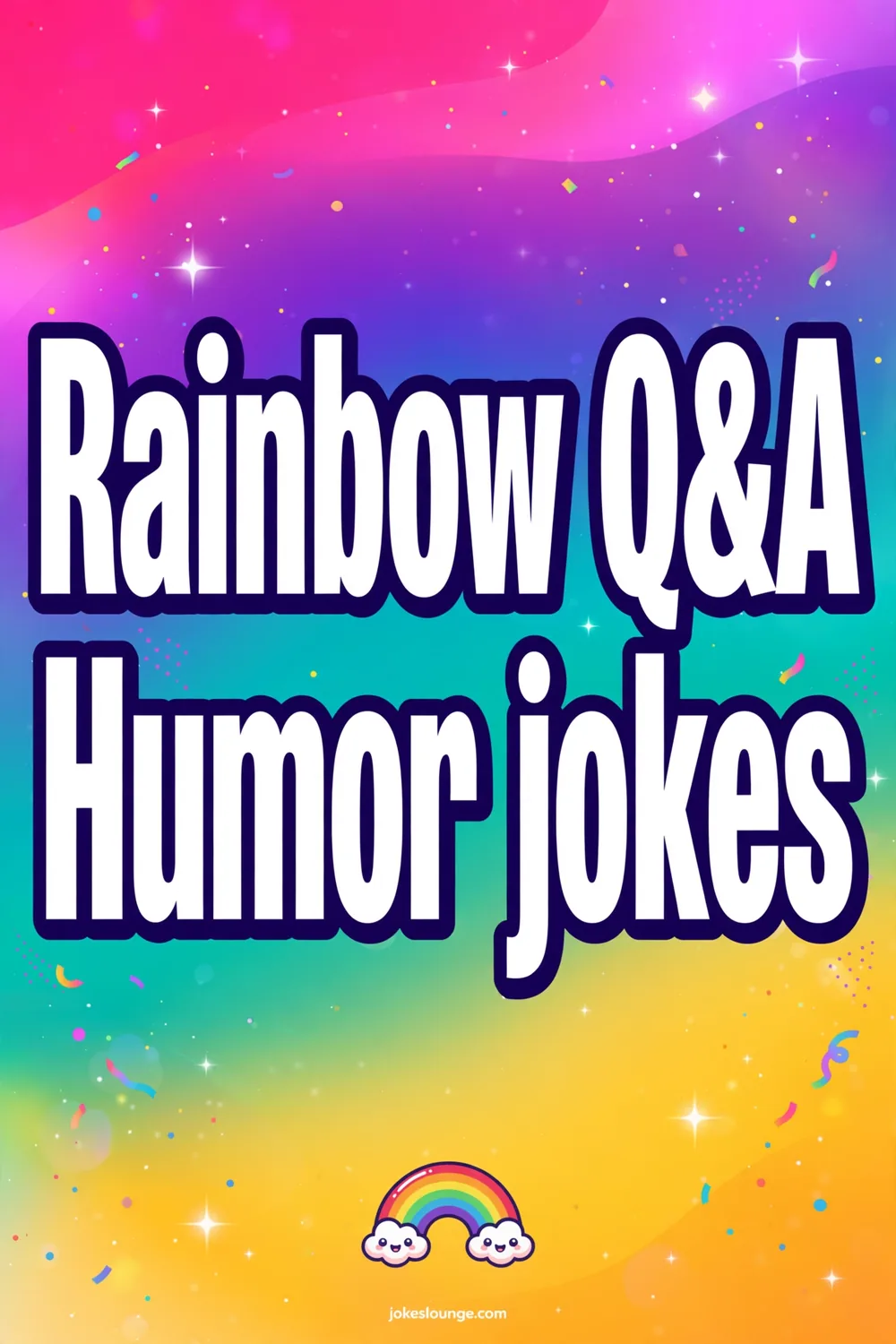 Colorful Knock-Knock Humor - funny illustration