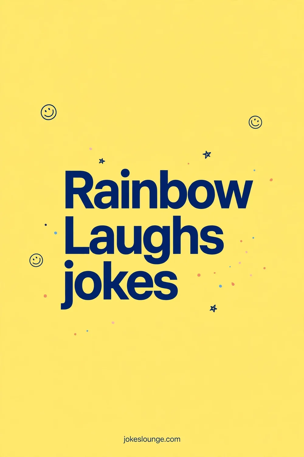 Rainbow Question and Answer Fun - funny illustration