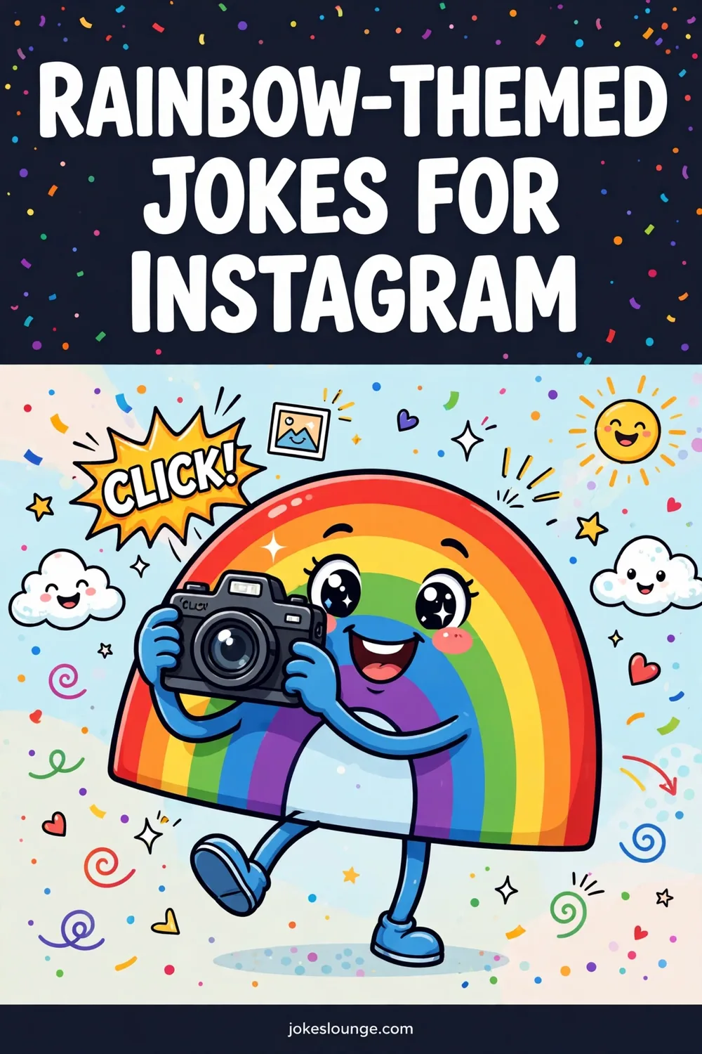 Vibrant Instagram Post Ideas - funny illustration