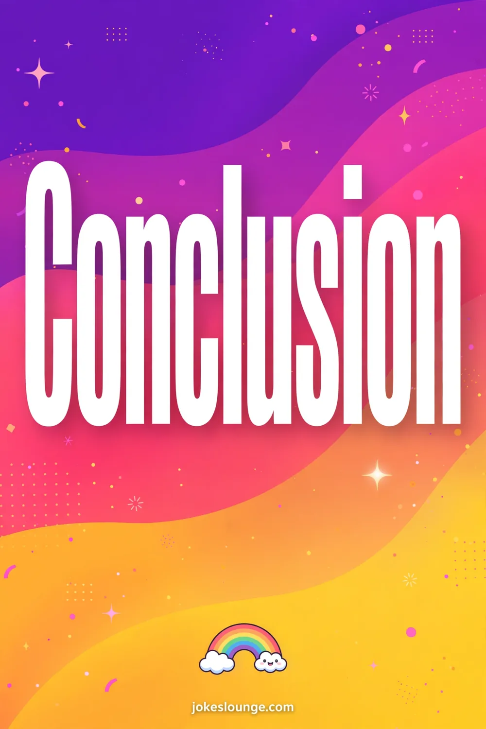 Conclusion - funny illustration