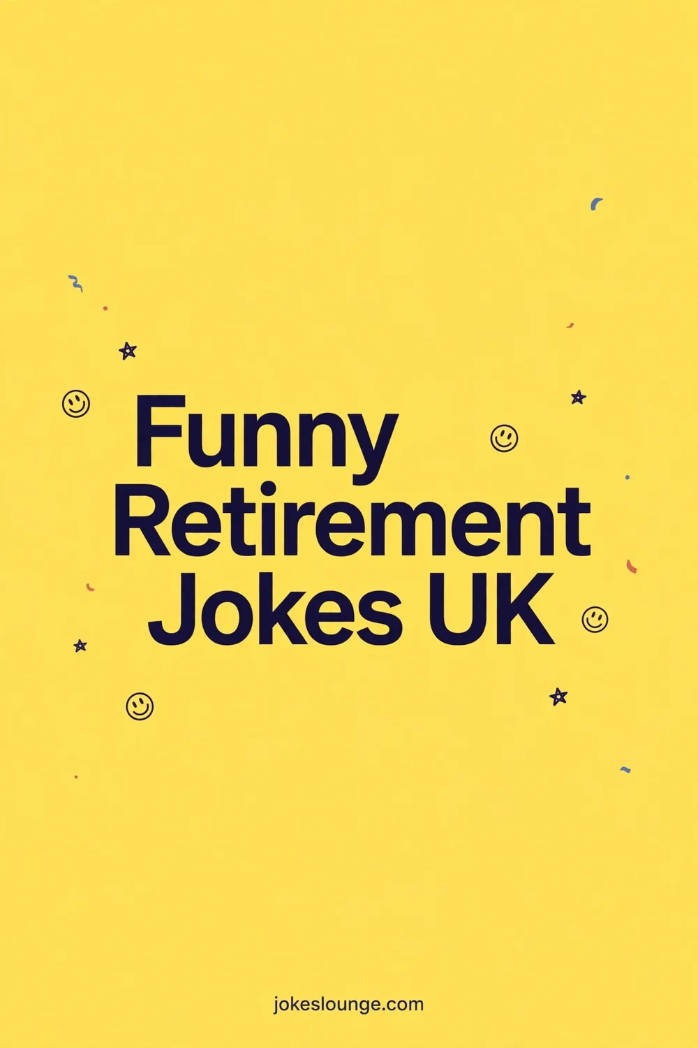 Funny Retirement Jokes UK - funny illustration
