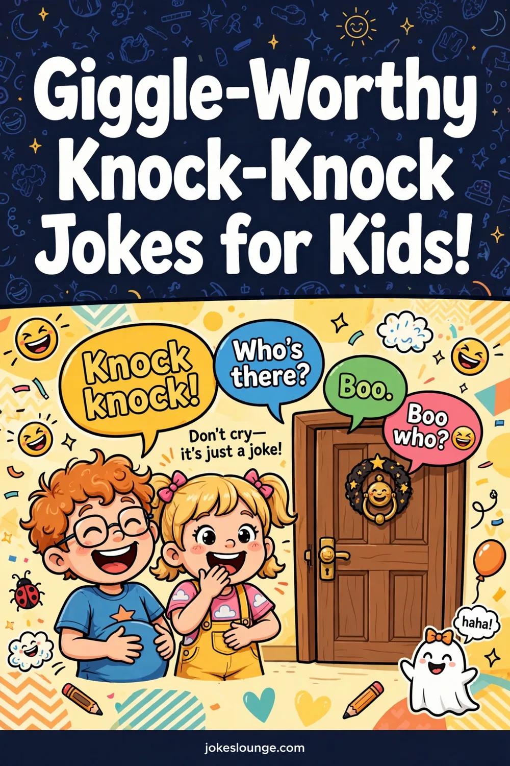 Giggle-Worthy Knock-Knock Jokes for Kids! - funny illustration