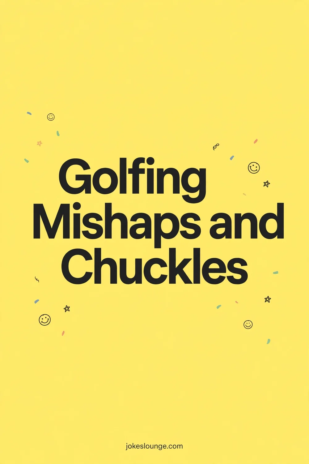 Golfing Mishaps and Chuckles - funny illustration