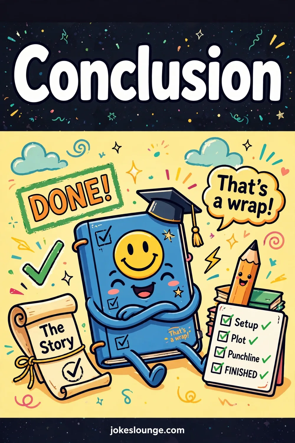 Conclusion - funny illustration
