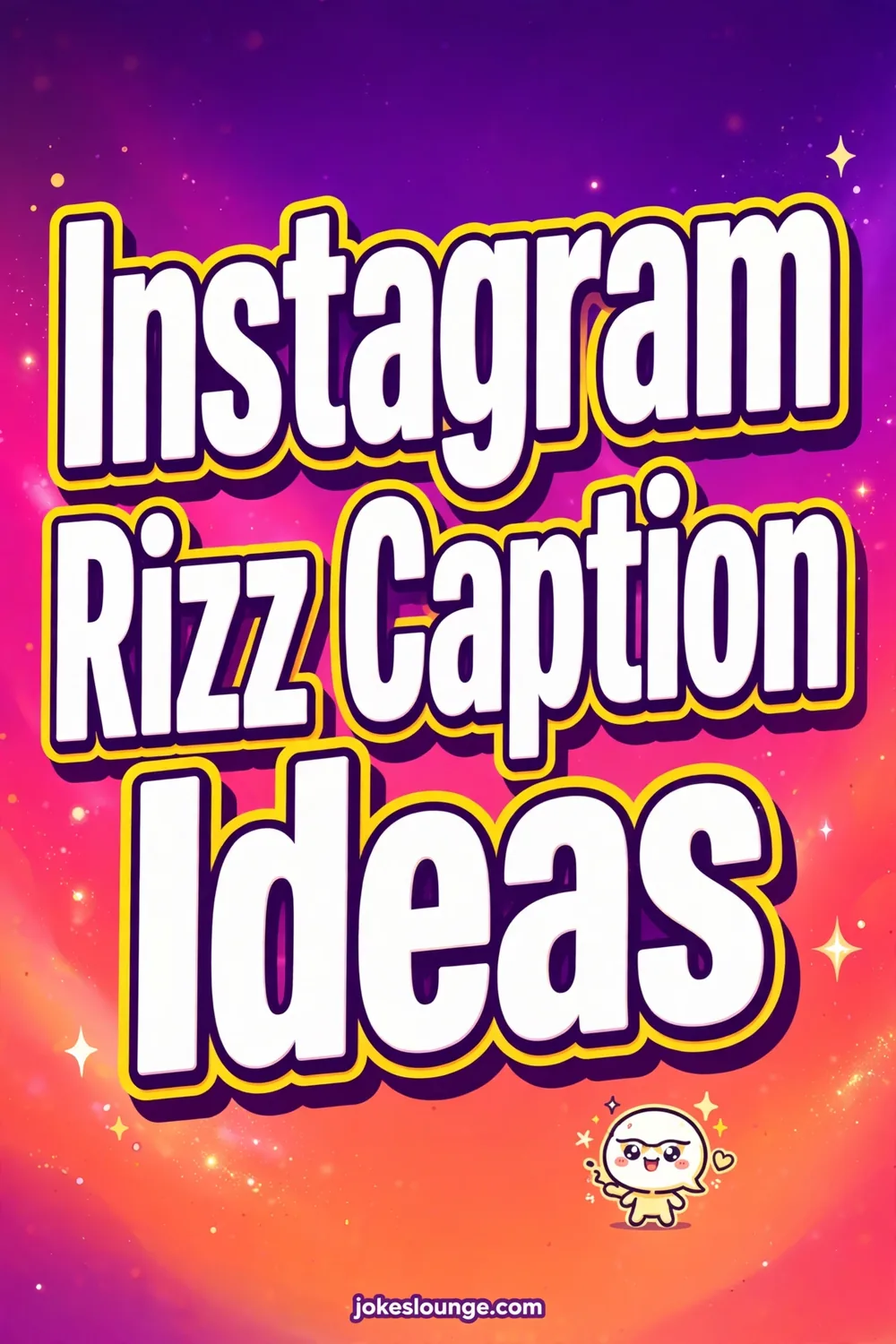 Instagram Rizz Caption Ideas - funny illustration