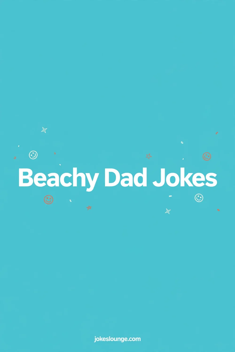Beachy Dad Jokes - funny illustration