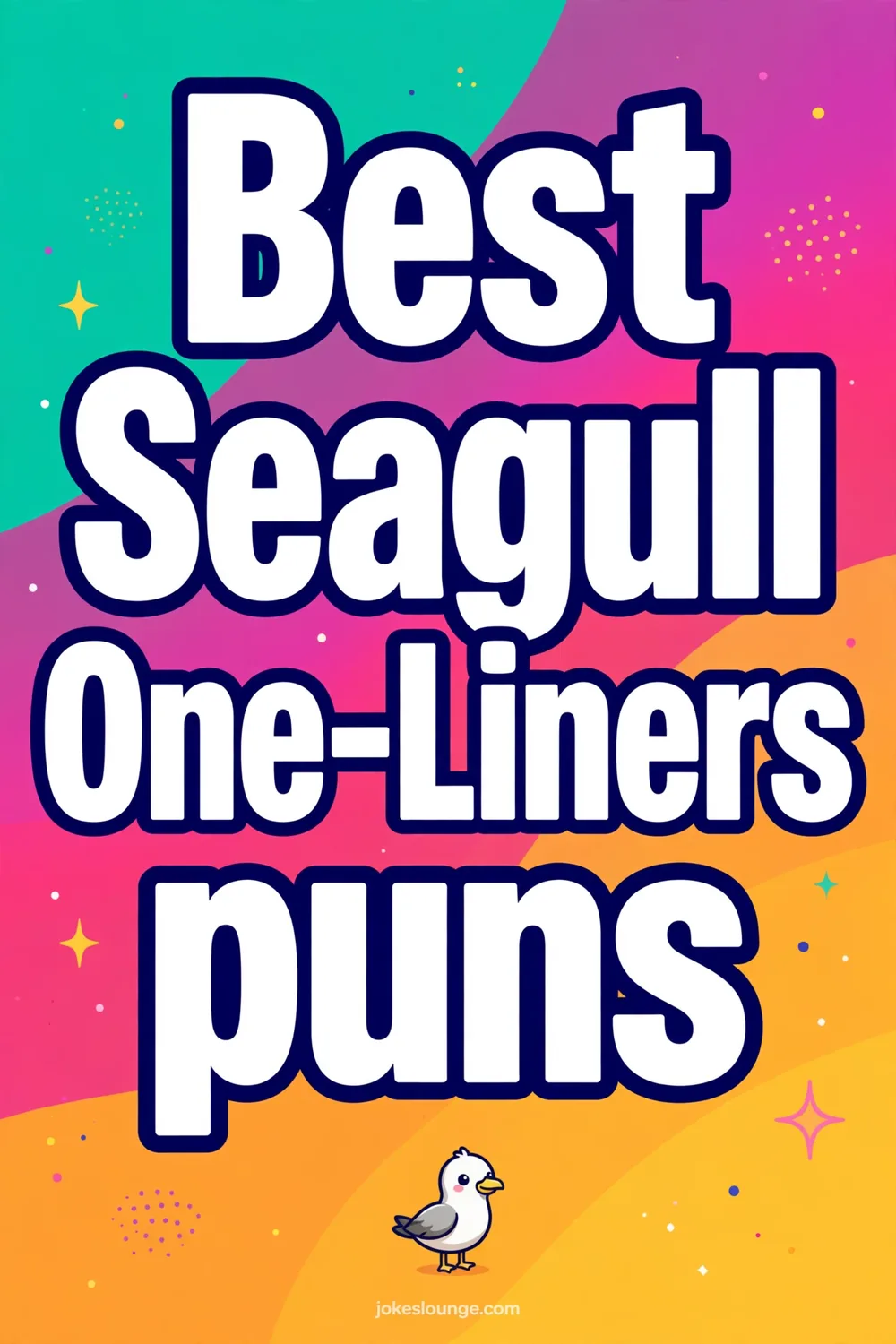 Best Seagull One-Liners puns - funny illustration