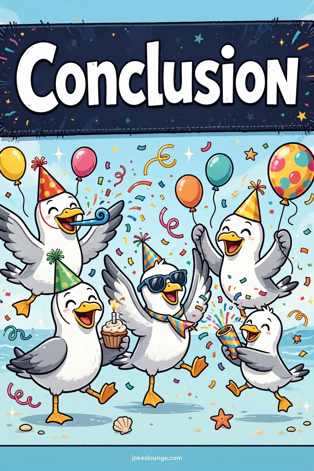 Conclusion - funny illustration