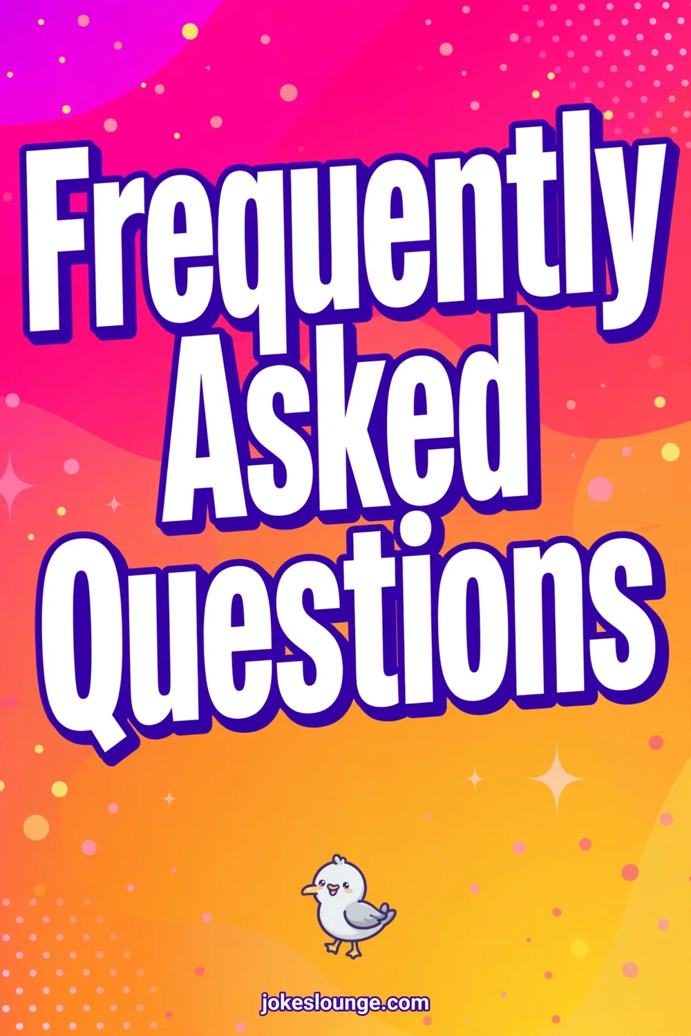 Frequently Asked Questions - funny illustration