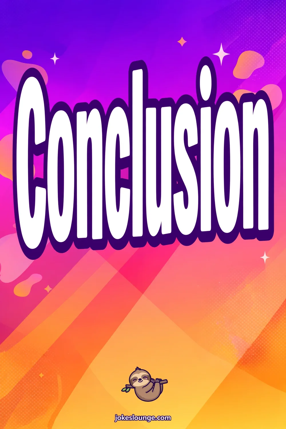 Conclusion - funny illustration