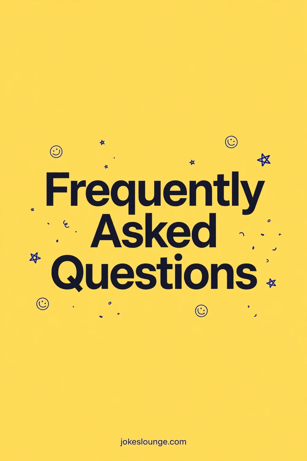 Frequently Asked Questions - funny illustration