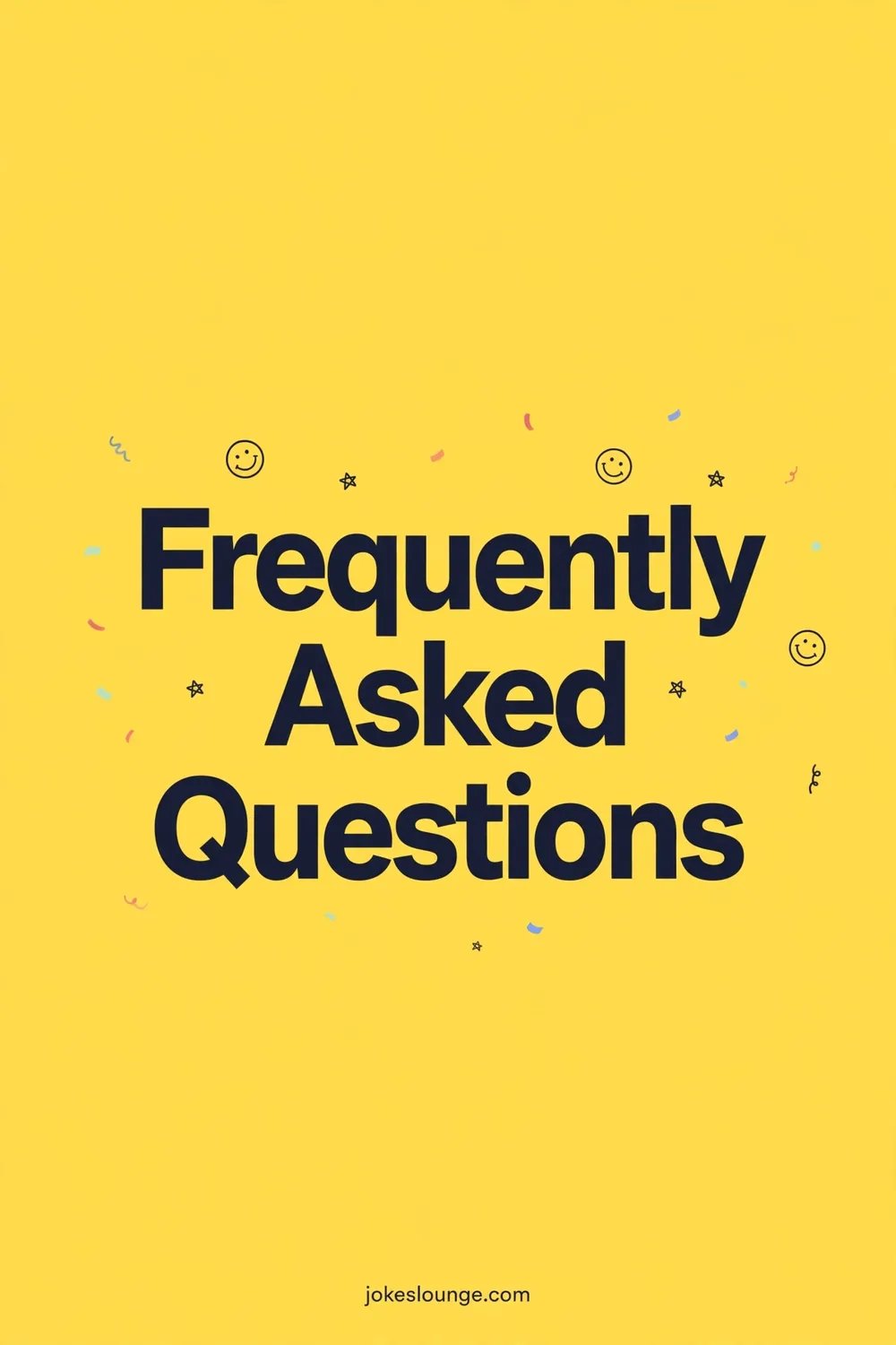 Frequently Asked Questions - funny illustration